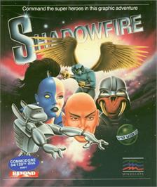 Box cover for Shadowfire on the Commodore 64.