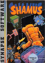 Box cover for Shamus on the Commodore 64.