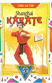 Box cover for Shanghai Karate on the Commodore 64.