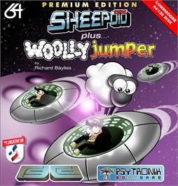 Box cover for Sheepoid Dx on the Commodore 64.