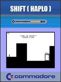 Box cover for Shift on the Commodore 64.