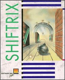 Box cover for Shiftrix on the Commodore 64.