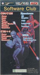 Box cover for Shocker on the Commodore 64.