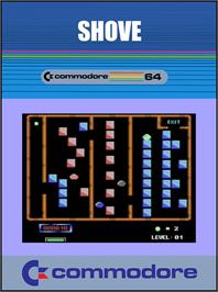 Box cover for Shove on the Commodore 64.