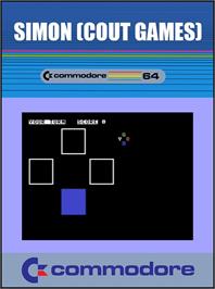 Box cover for Simon (Alpha Software) on the Commodore 64.
