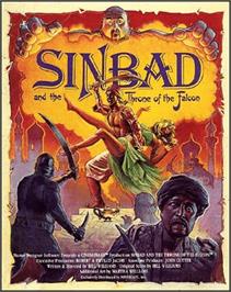 Box cover for Sinbad And The Throne Of The Falcon on the Commodore 64.
