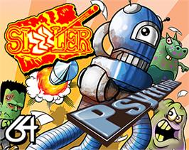 Box cover for Sizzler on the Commodore 64.