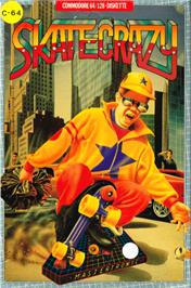 Box cover for Skate Crazy on the Commodore 64.