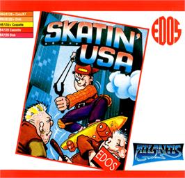 Box cover for Skatin' Usa on the Commodore 64.