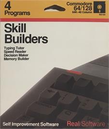Box cover for Skill Builders on the Commodore 64.