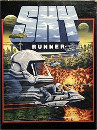 Box cover for Sky Runner on the Commodore 64.