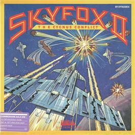 Box cover for Skyfox 2 - The Cygnus Conflict on the Commodore 64.
