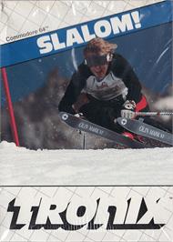 Box cover for Slalom (Tronix) on the Commodore 64.