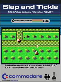 Box cover for Slap And Tickle on the Commodore 64.