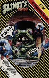 Box cover for Slimey's Mine on the Commodore 64.