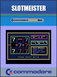 Box cover for Slotmeister on the Commodore 64.