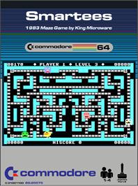 Box cover for Smartees on the Commodore 64.
