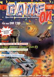 Box cover for Snake Mania on the Commodore 64.