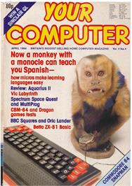 Box cover for Snapman on the Commodore 64.