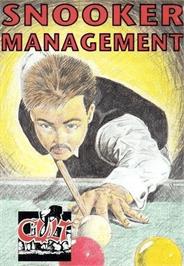 Box cover for Snooker Management on the Commodore 64.