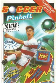 Box cover for Soccer Pinball on the Commodore 64.