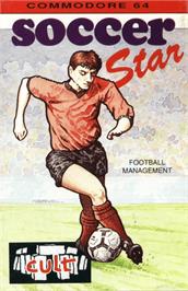 Box cover for Soccer Star on the Commodore 64.