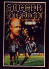 Box cover for Soccer Supremo (1983) on the Commodore 64.