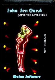 Box cover for Soho Sex Quest on the Commodore 64.