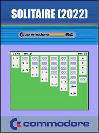 Box cover for Solitaire (Loadstar - 1988) on the Commodore 64.