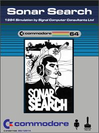 Box cover for Sonar Search on the Commodore 64.