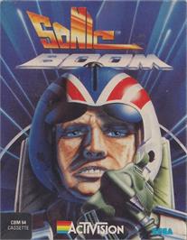 Box cover for Sonic Boom (NET Software) on the Commodore 64.