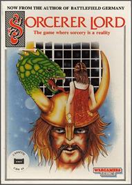 Box cover for Sorcerer Lord on the Commodore 64.
