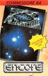 Box cover for Space Academy on the Commodore 64.
