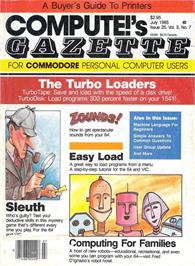 Box cover for Space Gallery on the Commodore 64.