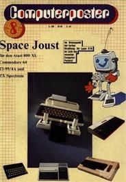 Box cover for Space Joust on the Commodore 64.