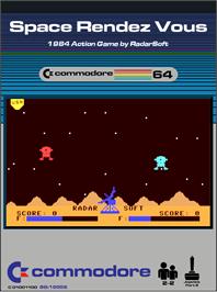 Box cover for Space Rendez Vous on the Commodore 64.