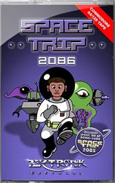 Box cover for Space Trip 2086 on the Commodore 64.