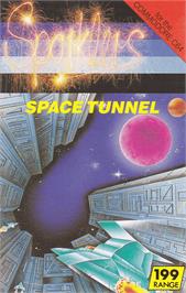 Box cover for Space Tunnel on the Commodore 64.