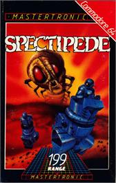 Box cover for Spectipede on the Commodore 64.