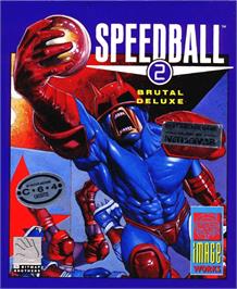Box cover for Speedball 2 - Brutal Deluxe on the Commodore 64.