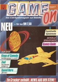 Box cover for Speedway-hero on the Commodore 64.