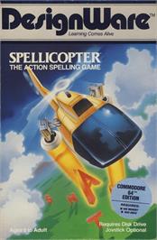 Box cover for Spellicopter on the Commodore 64.