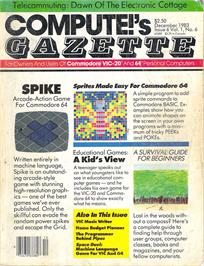 Box cover for Spike (COMPUTE) on the Commodore 64.