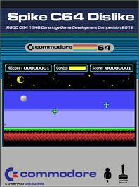 Box cover for Spike C64 Dislike on the Commodore 64.