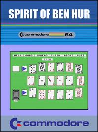 Box cover for Spirit Of Ben Hur on the Commodore 64.