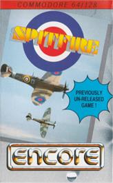 Box cover for Spitfire on the Commodore 64.