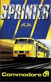 Box cover for Sprinter on the Commodore 64.