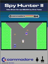 Box cover for Spy Hunter 2 on the Commodore 64.