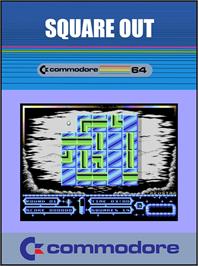 Box cover for Square Out on the Commodore 64.