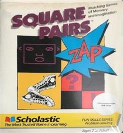 Box cover for Square Pairs on the Commodore 64.